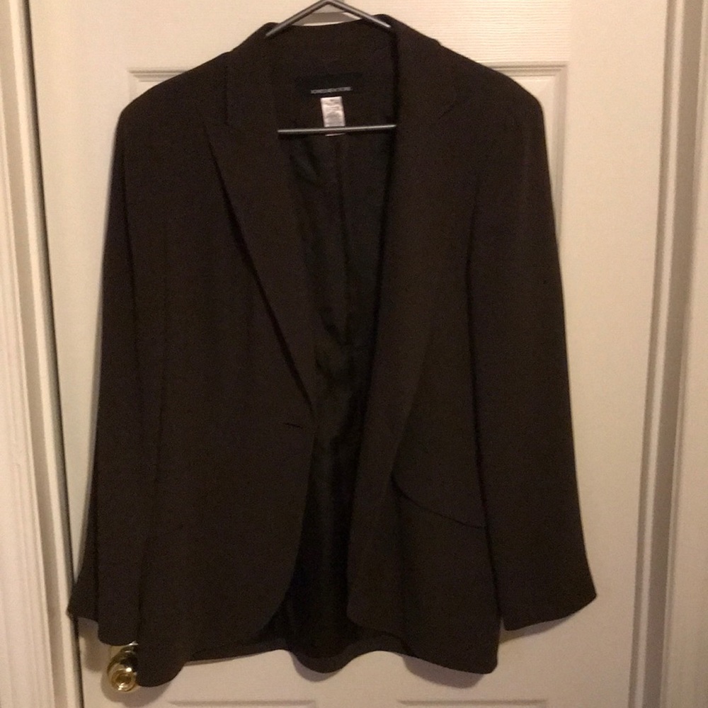 Chocolate brown Jones jacket